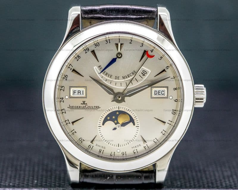 Jaeger LeCoultre Master Calendar SS Silver Dial