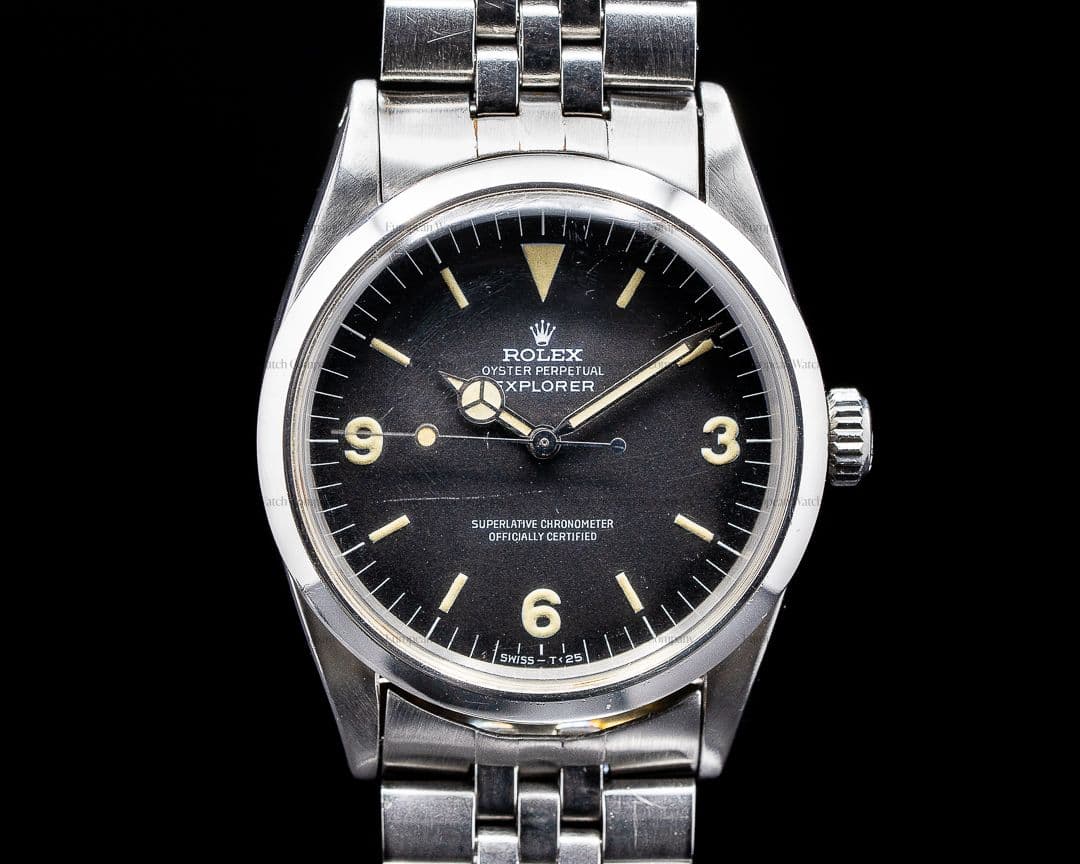 Rolex Vintage Explorer I "Frog Foot Coronet" Logo c. 1967