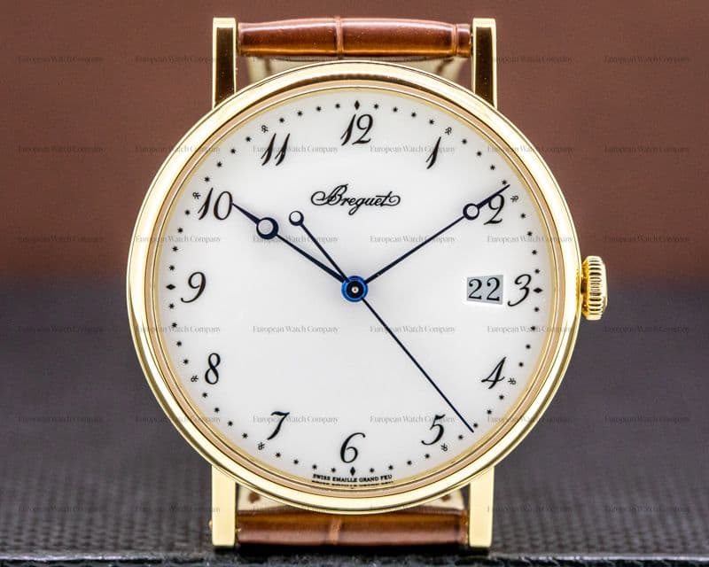 Breguet Classique Automatic 5177BA Enamel Dial 18K Yellow Gold