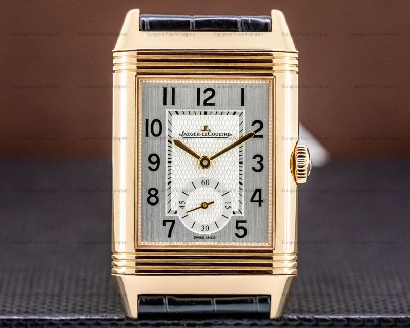 Jaeger LeCoultre Classic Reverso Duo Large 18k Rose Gold 