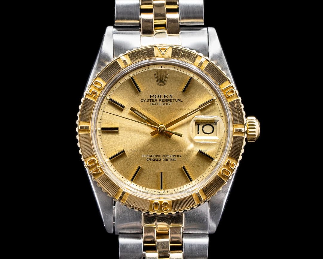 Rolex Datejust Turn O Graph SS / 14K Yellow Gold