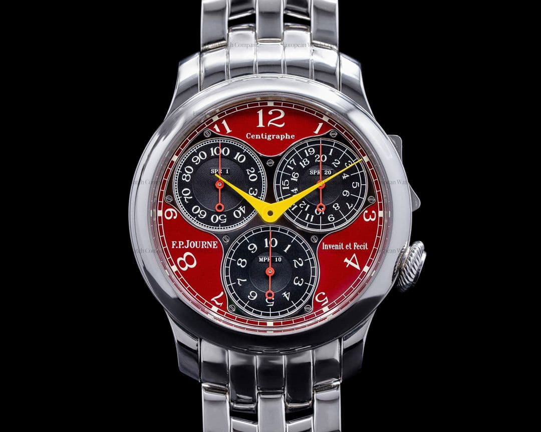 F. P. Journe Centigraphe Souverain "Ferrari" Platinum / Platinum Bracelet