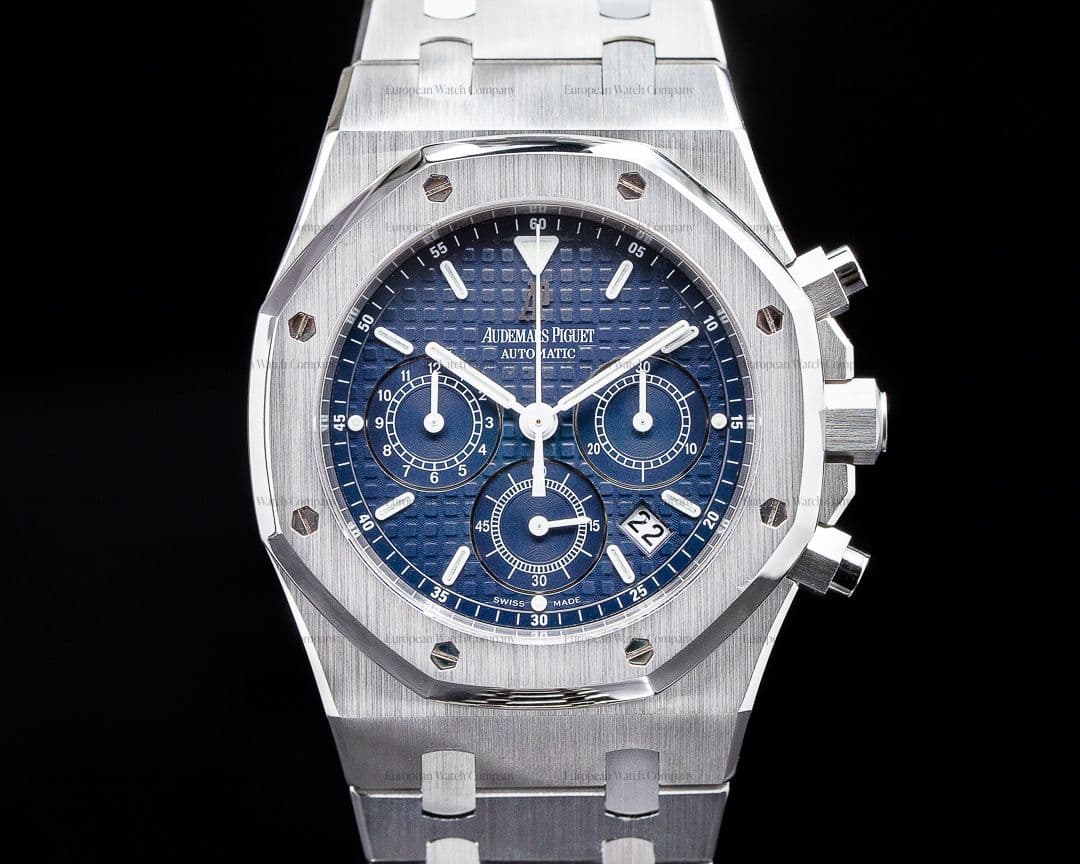 Audemars Piguet Royal Oak 26300ST Chronograph SS Blue Dial SHARP