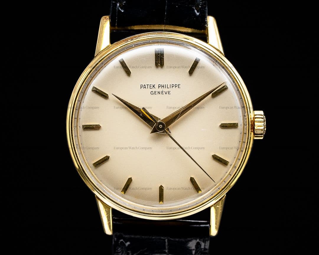 Patek Philippe Calatrava 18K Manual Wind Silver Dial 34.5MM