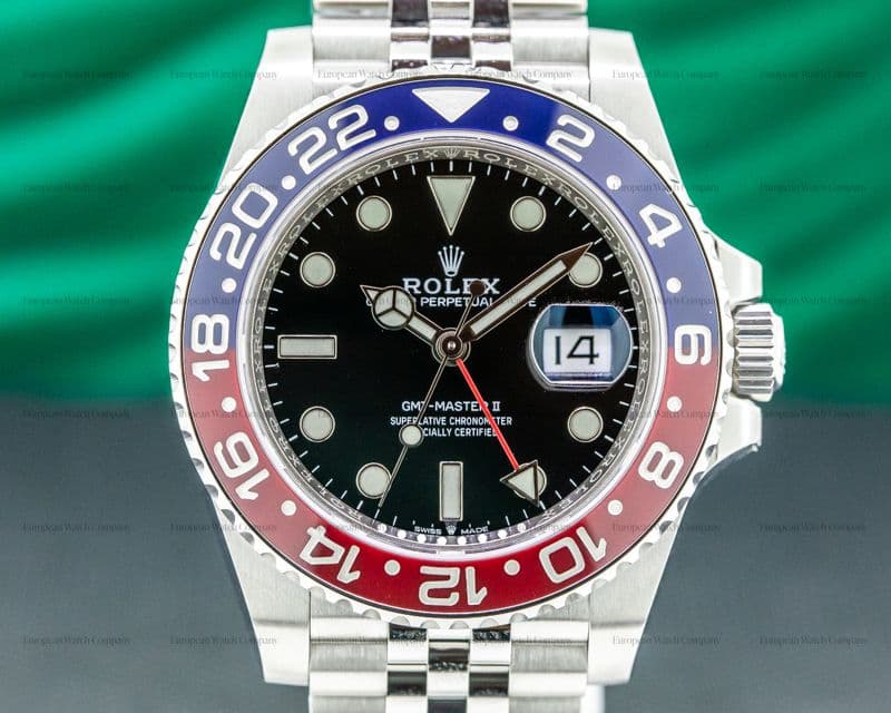Rolex GMT Master II Ceramic "Pepsi" SS / Jubilee UNWORN 2020