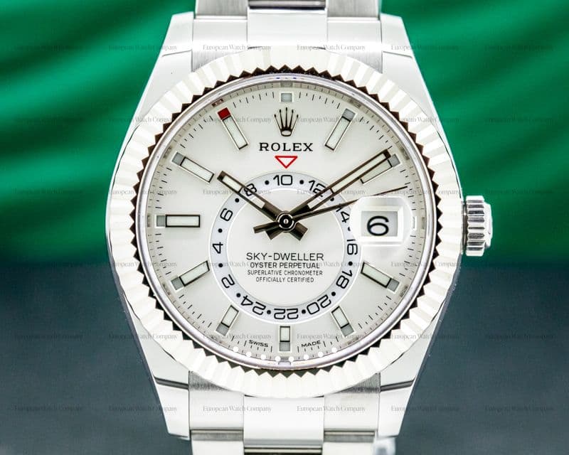 Rolex Sky Dweller 326934 Steel White Dial SS UNWORN 2020