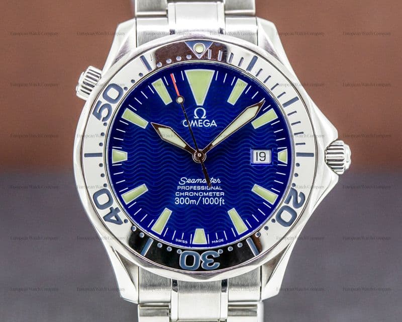 Omega Seamaster Professional SS / SS Blue Dial 