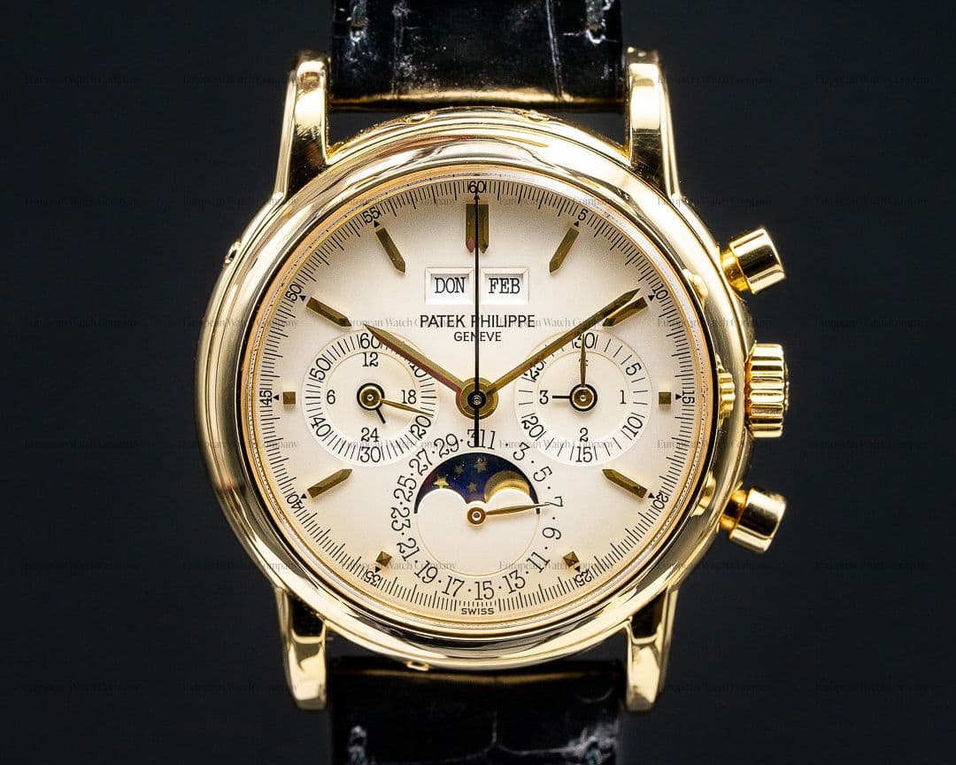 Patek Philippe Perpetual Calendar Chronograph 3970 18K Yellow FULL SET 