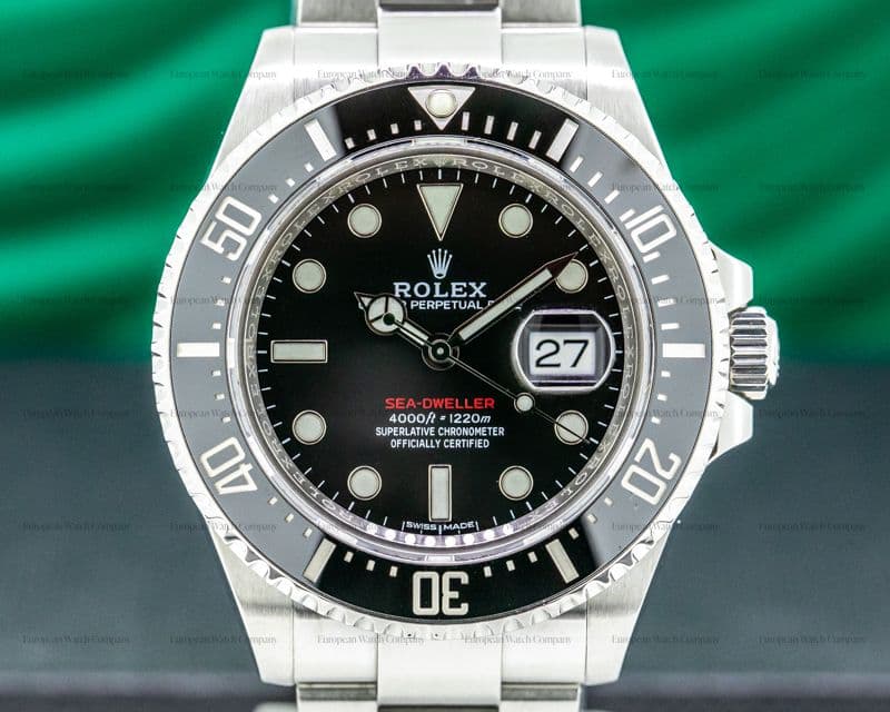 Rolex Sea Dweller 126600 RED 43MM 2017 SS 