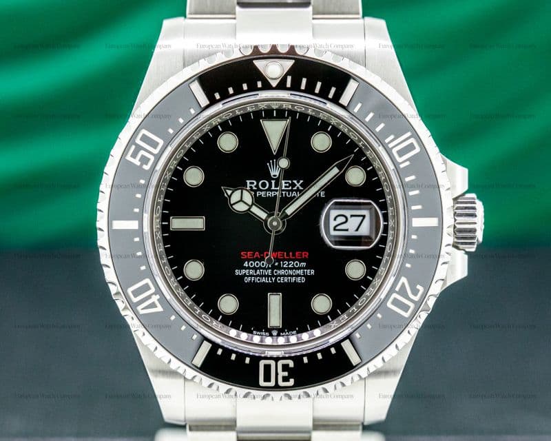 Rolex Sea Dweller 126600 RED 43MM 2020 SS UNWORN