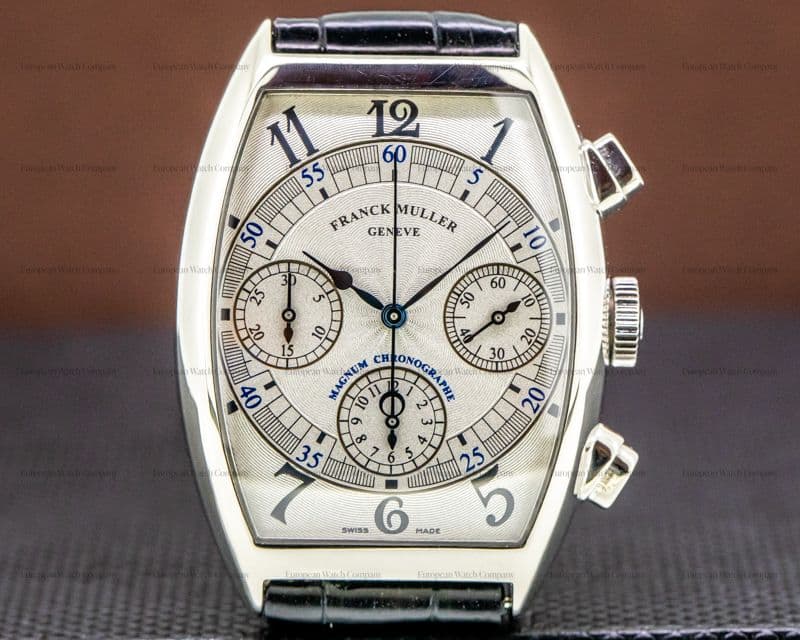 Franck Muller Magnum Chronographe 6850 CC 18K White Gold