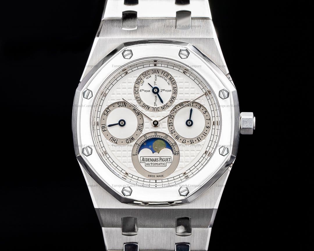 Audemars Piguet Royal Oak Perpetual Calendar 25820SP White Dial FULL SET 