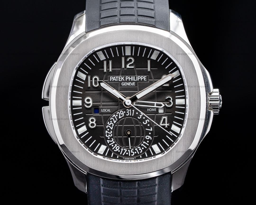Patek Philippe Aquanaut 5164A Travel Time SS / Rubber 2019