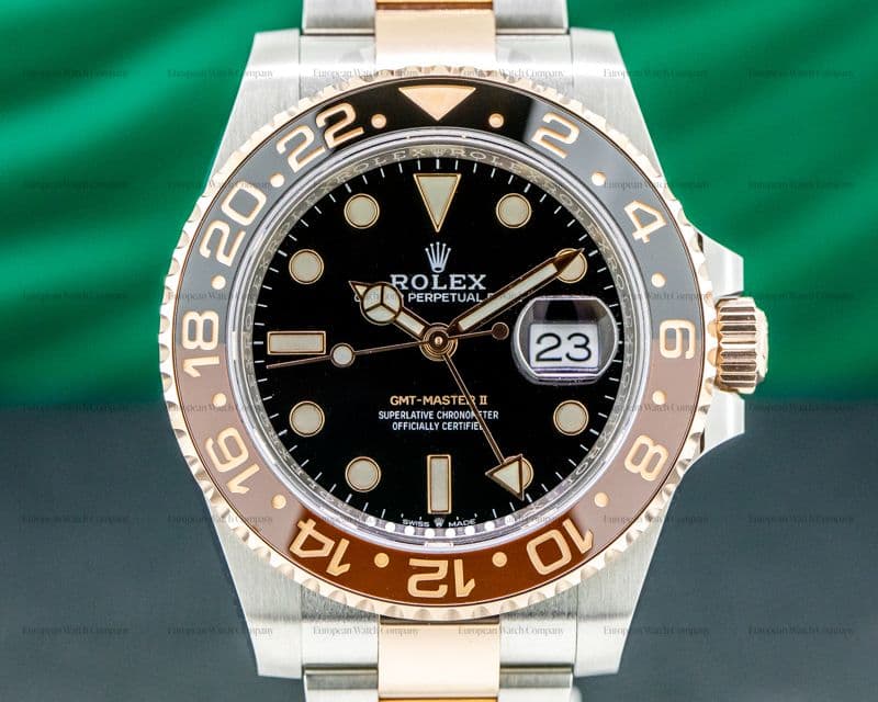 Rolex GMT Master II 126711 Ceramic Root Beer SS / 18K