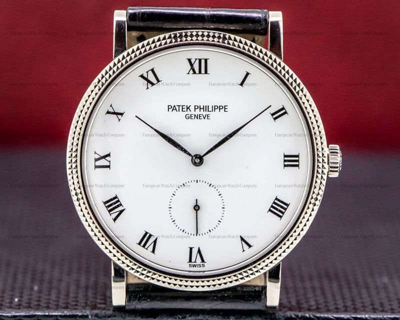 Patek Philippe Calatrava 18k White Gold  