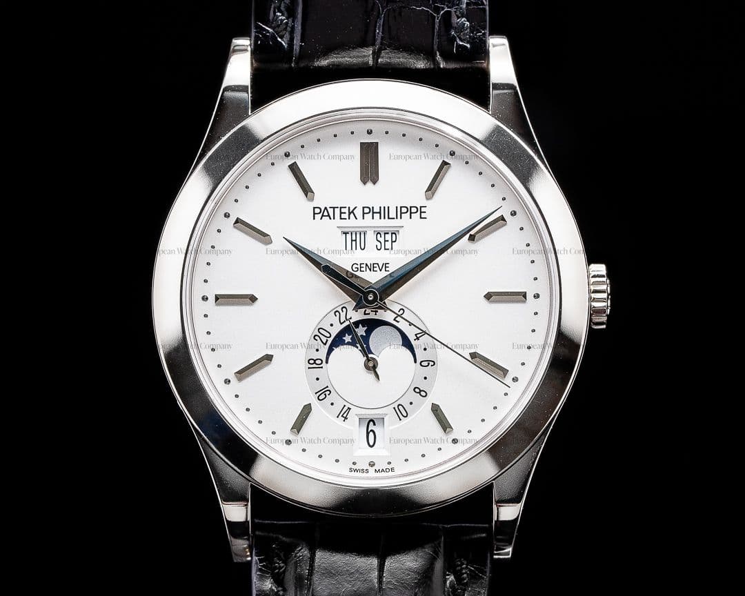 Patek Philippe Annual Calendar 5396G Silver Dial 18K White Gold UNWORN