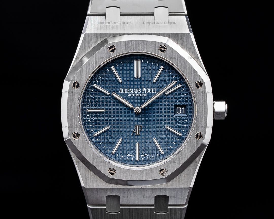 Audemars Piguet Royal Oak 15202ST Extra Thin Blue Dial SS