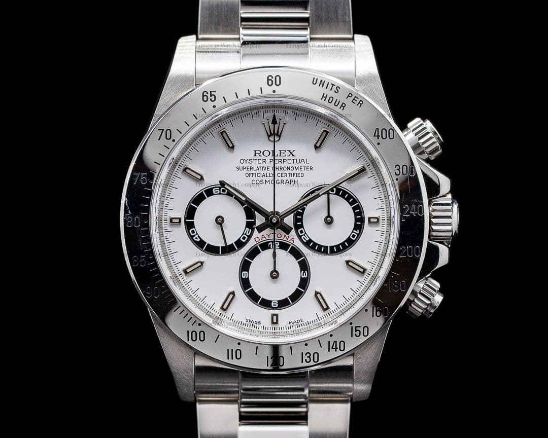 Rolex Daytona SS White Dial Zenith Movement A Series FULL SET ROLEX SERVICE