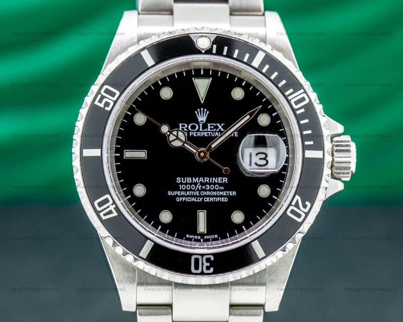 Rolex Submariner 16610 Date SS SHARP
