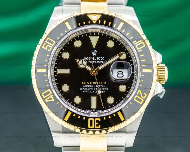 Rolex Sea Dweller "Two-Tone" SS/18k Yellow Gold 