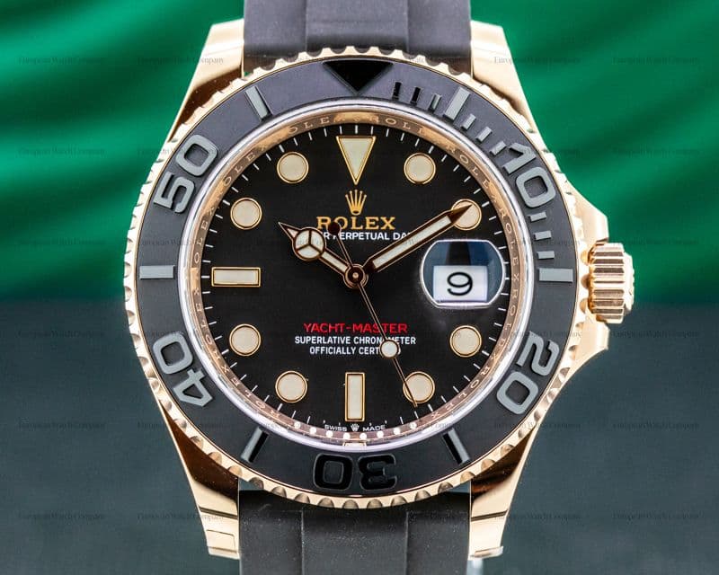 Rolex Yacht Master 126655 18K Rose Gold / Rubber 2020