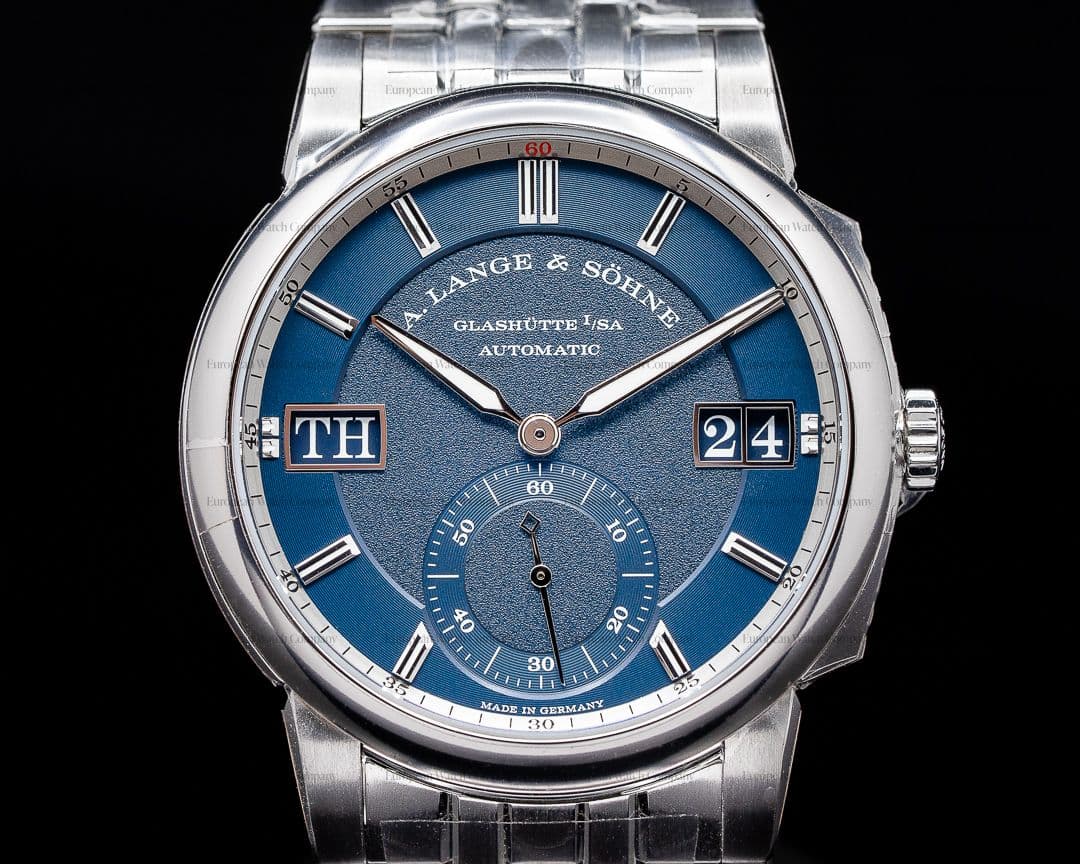 A. Lange and Sohne Odysseus 363.179 Stainless Steel Blue Dial UNWORN