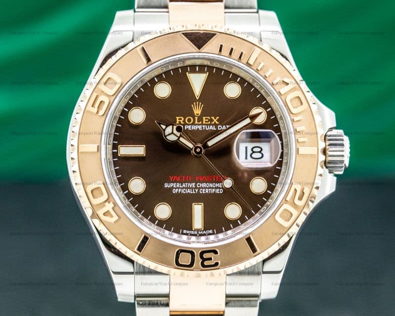 Rolex Yacht Master 116621 18K / SS Chocolate Dial