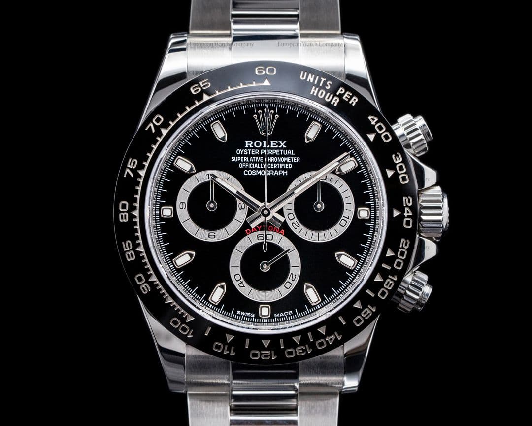 Rolex Daytona 116500LN Ceramic Bezel SS / Black Dial