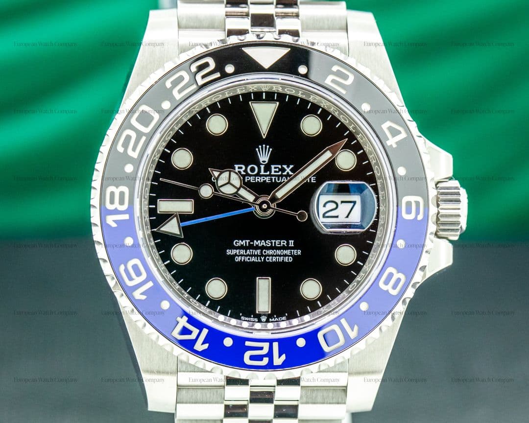 Rolex GMT Master II 126710 Ceramic "Batman" SS / Jubilee 2020