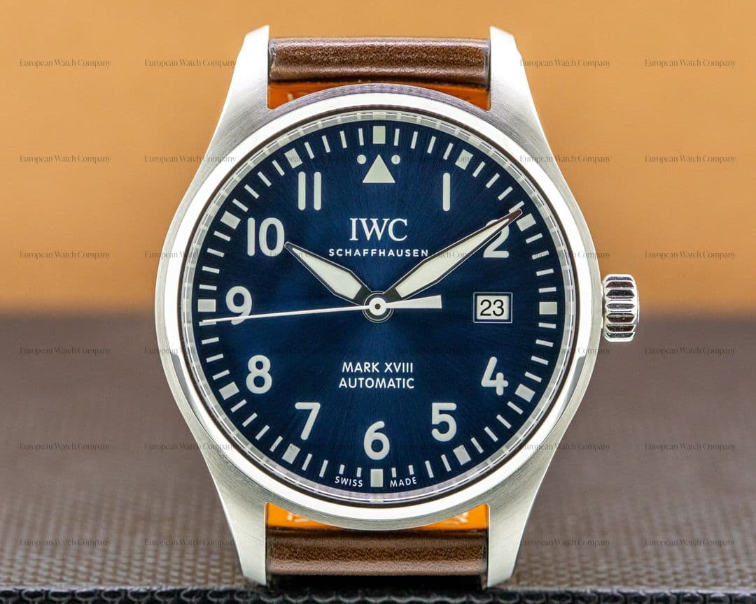 IWC Mark XVIII "LE PETIT PRINCE" Blue Dial SS 2020