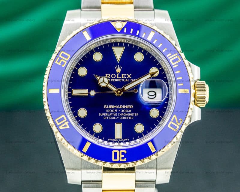 Rolex Submariner Ceramic Blue Dial 18K / SS 2020