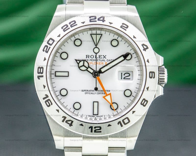 Rolex Explorer II White Dial SS / SS