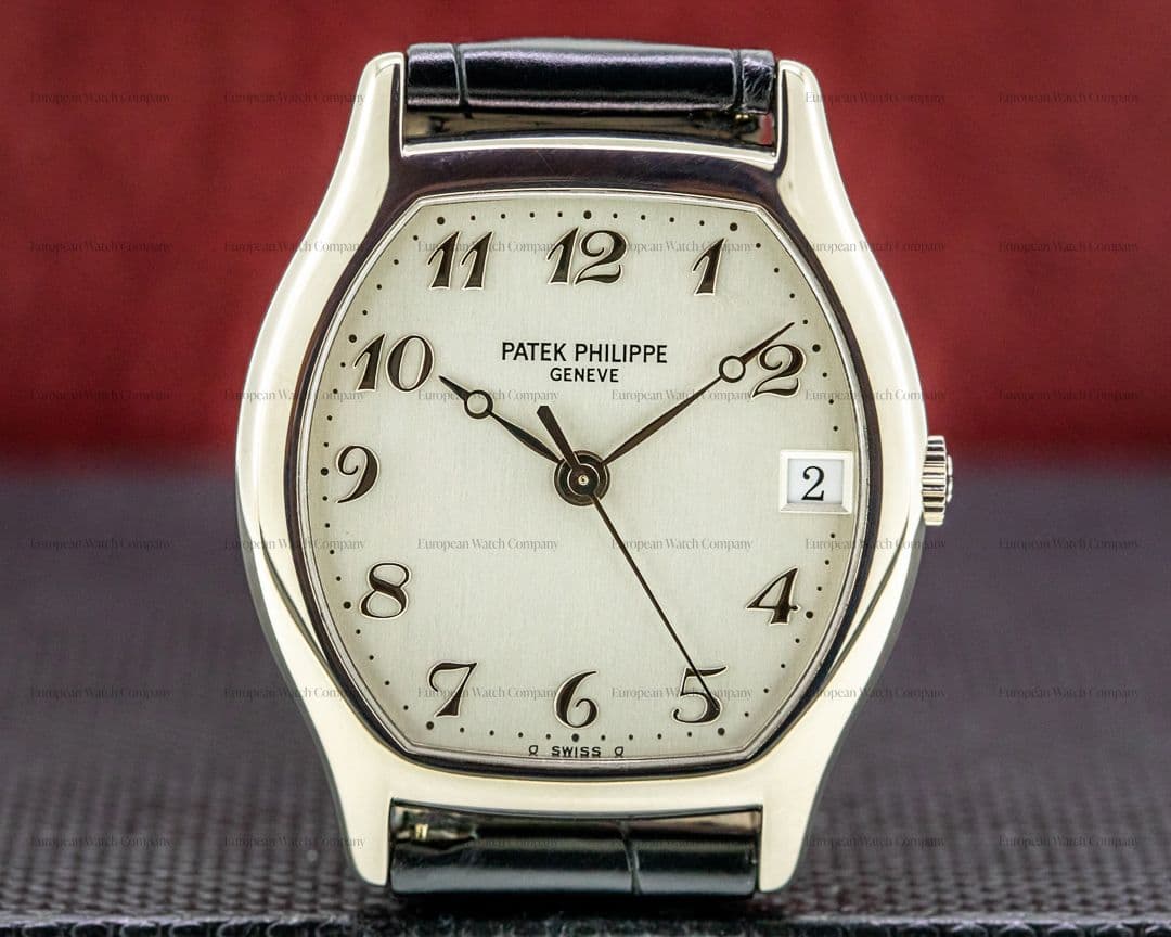 Patek Philippe Gondolo Tonneau 18K White Gold / Breguet Numerals 