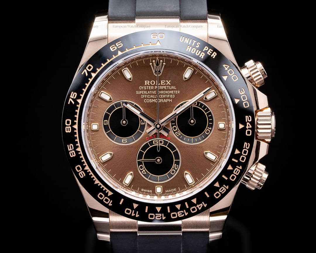 Rolex Cosmograph Daytona 116515LN 18K RG Oysterflex CHOCOLATE 2020