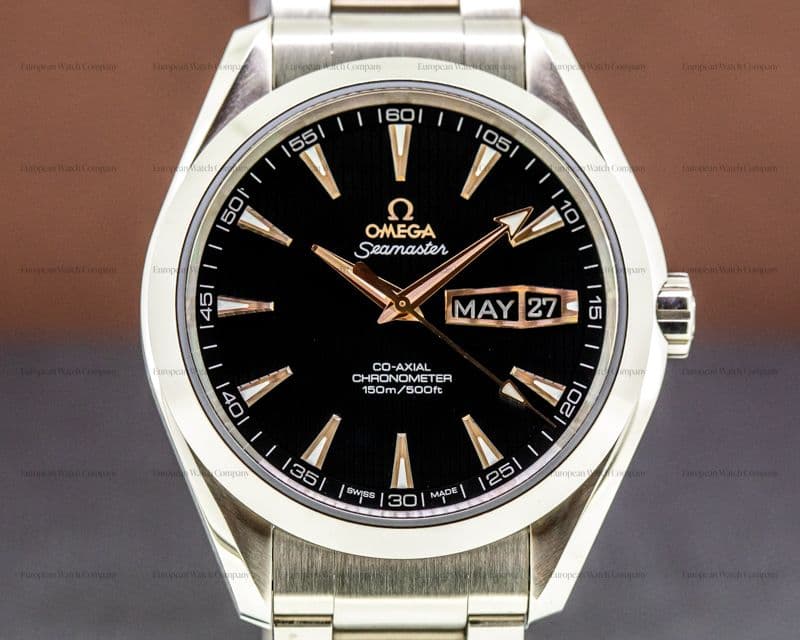Omega Aqua Terra Annual Calendar Co-Axial 18K White Gold LIMITED