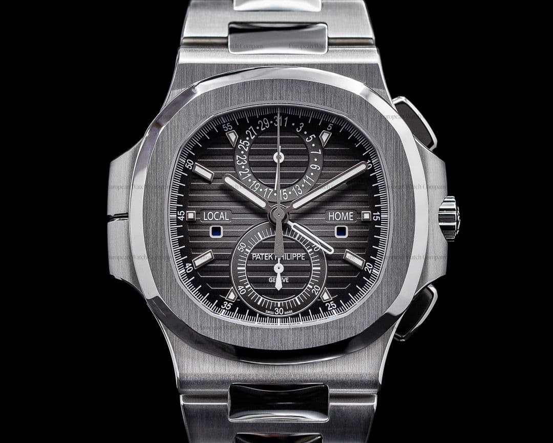 Patek Philippe Nautilus 5990 Travel Time Chronograph SS FULL SET 2020