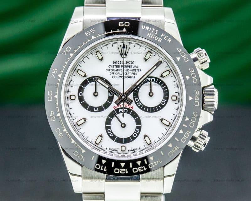 Rolex Daytona 116500LN Ceramic Bezel SS / White Dial