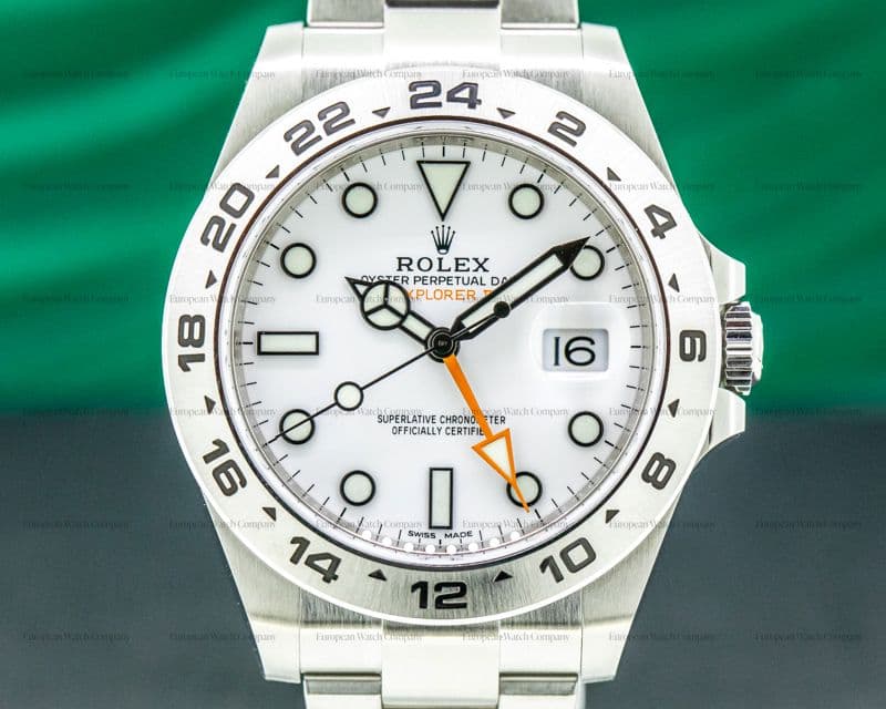 Rolex Explorer II White Dial SS / SS