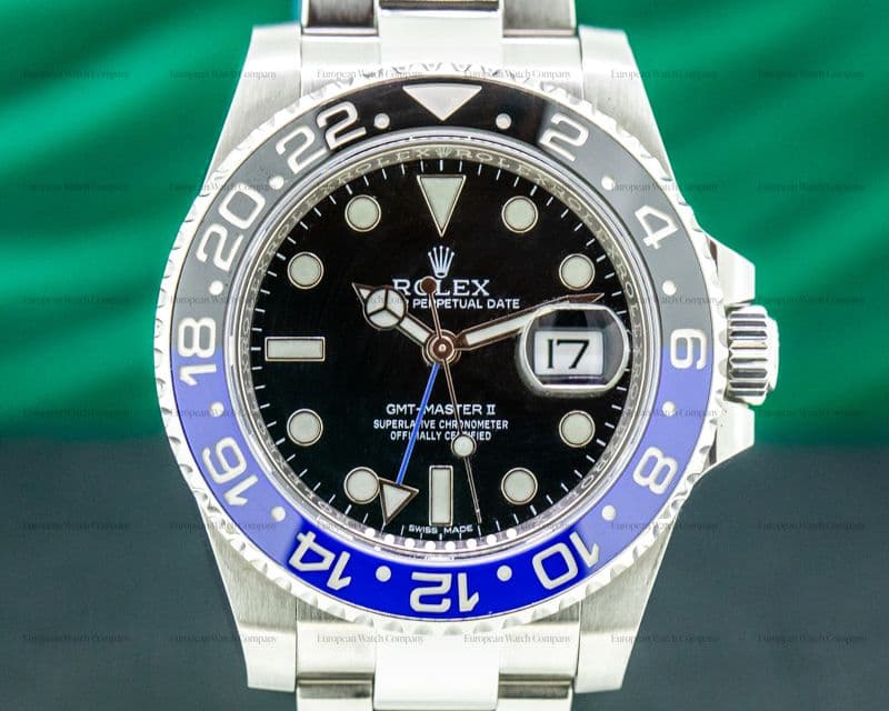 Rolex GMT Master II 116710 Ceramic Black & Blue SS Oyster