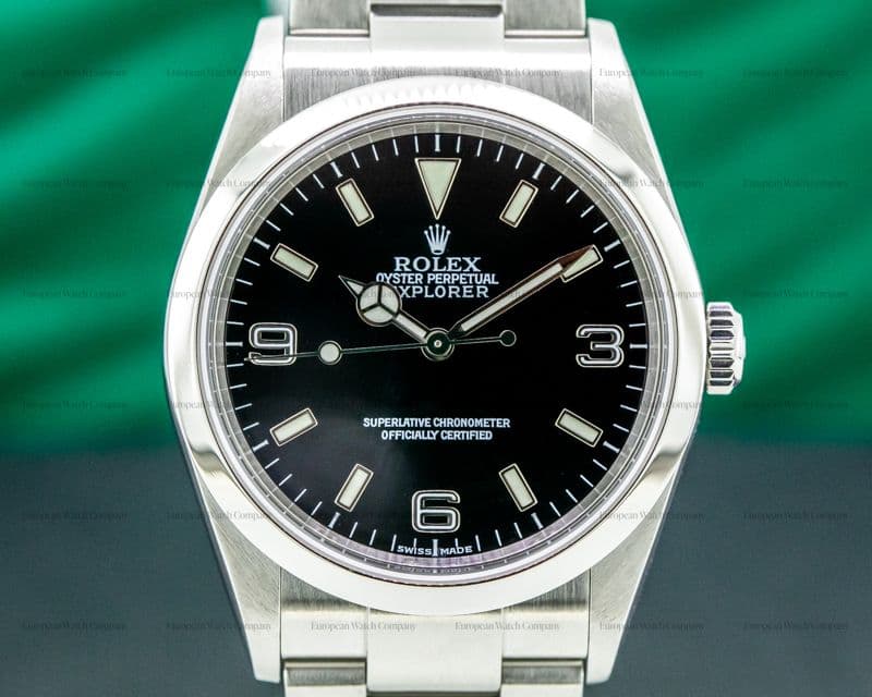 Rolex Explorer I 114270 Black


