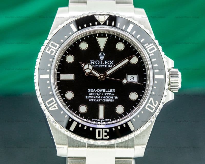 Rolex Sea Dweller 4000 116600 SS DISCONTINUED FULL SET
