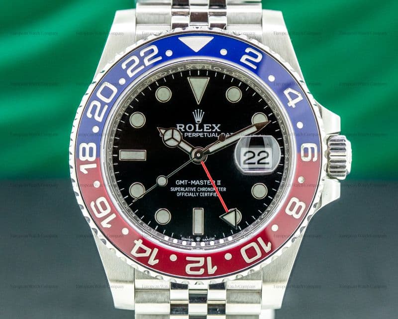 Rolex GMT Master II 126710 Ceramic "Pepsi" SS / Jubilee 