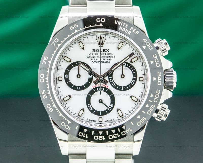 Rolex Daytona 116500LN Ceramic Bezel SS / White Dial