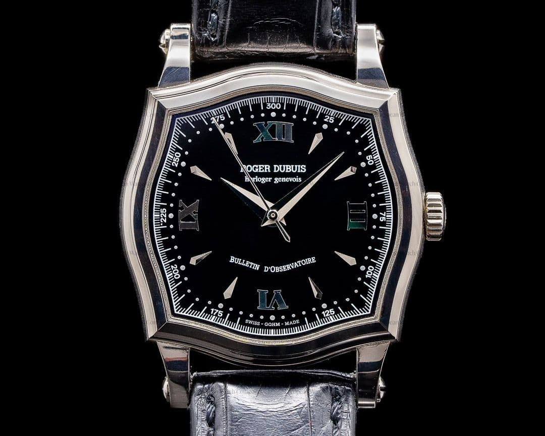 Roger Dubuis Sympathie S37 18K White Gold Black Dial NICE FULL SET