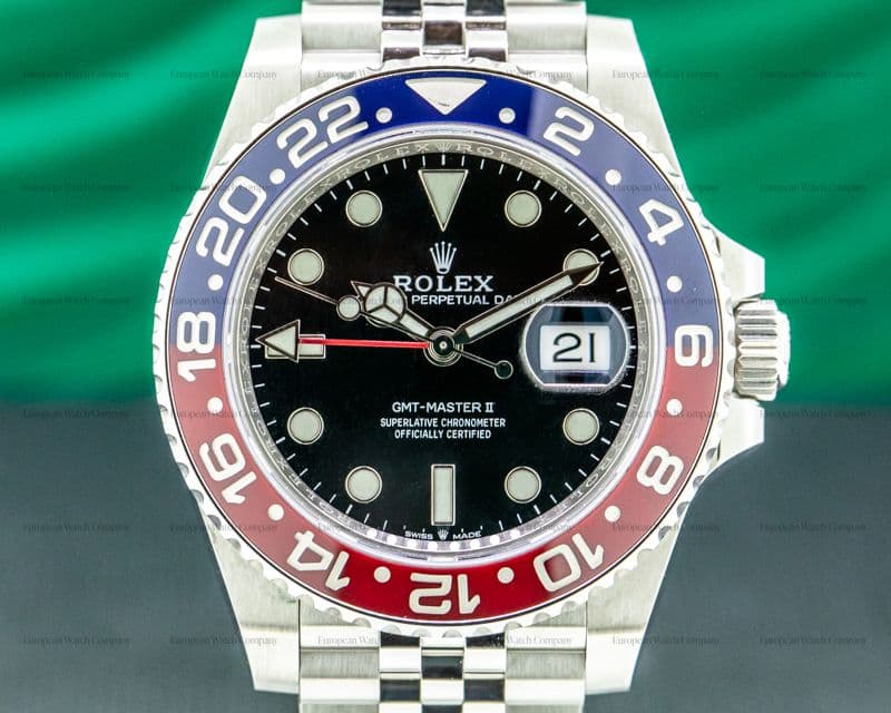 Rolex GMT Master II Ceramic 126710 "Pepsi" SS / Jubilee