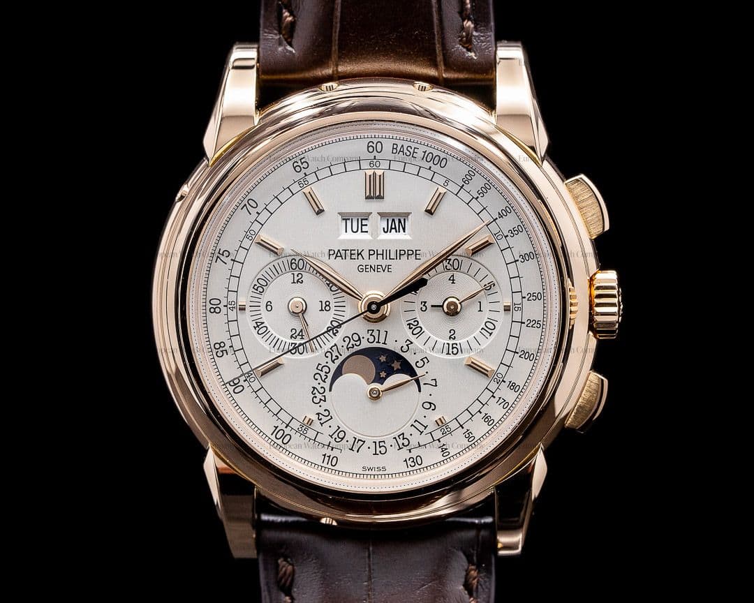 Patek Philippe 5970R-001 Perpetual Calendar Chronograph 18K Rose Gold NICE