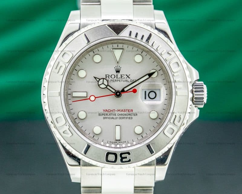 Rolex Yacht Master 16622 Platinum Bezel 