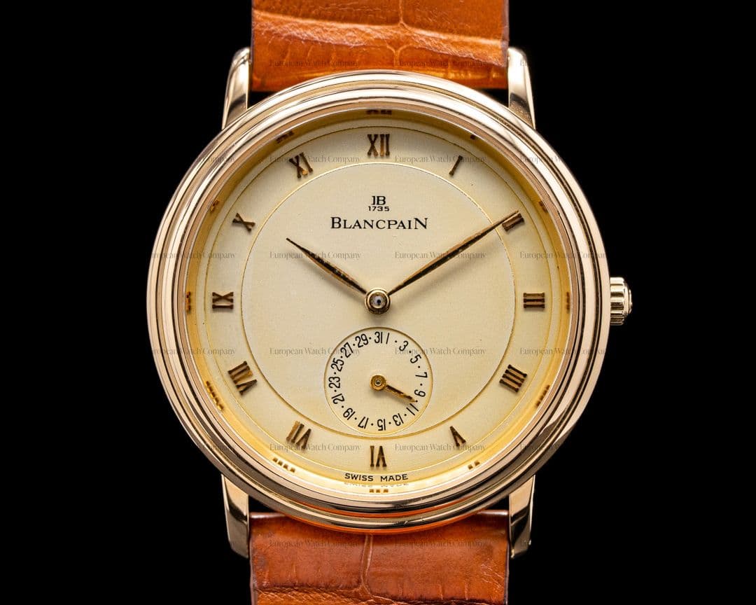 Blancpain Ultra Slim 18k Yellow Gold