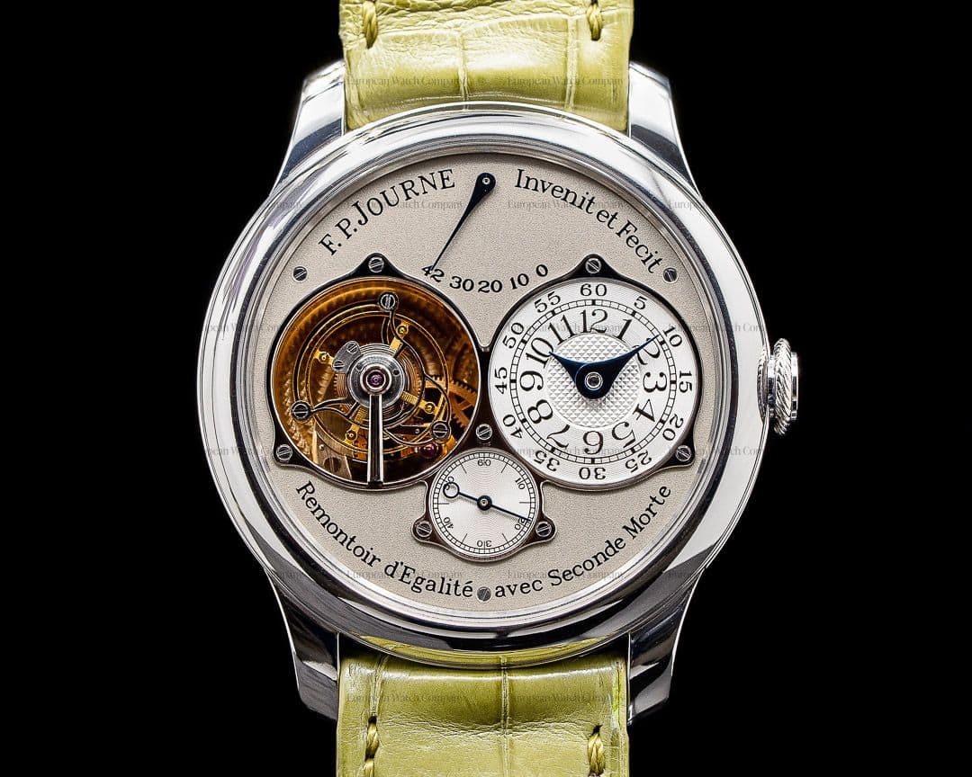 F.P. Journe Tourbillon Souverain Remontoir "Dead Beat Seconds" Platinum 40MM 