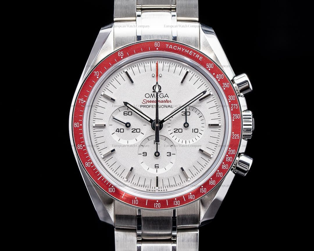 Omega Speedmaster Professional "Tokyo 2020" Limited Edition Red Bezel UNWORN 